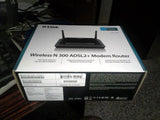 D-Link DSL-2750U Wireless N 300 ADSL2+ 4-Port Wi-Fi
